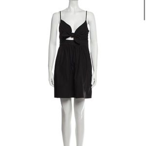 A.L.C Plunge Neckline Mini Dress